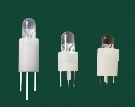 Ø5, 3 Pin-Zylinder-LED-Halter